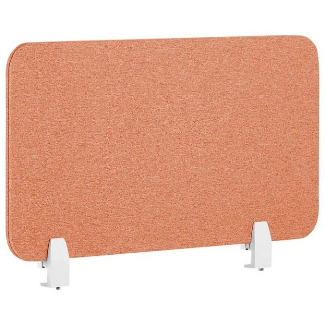 Skiljevägg för skrivbord Wally Röd, 72x2x40 cm