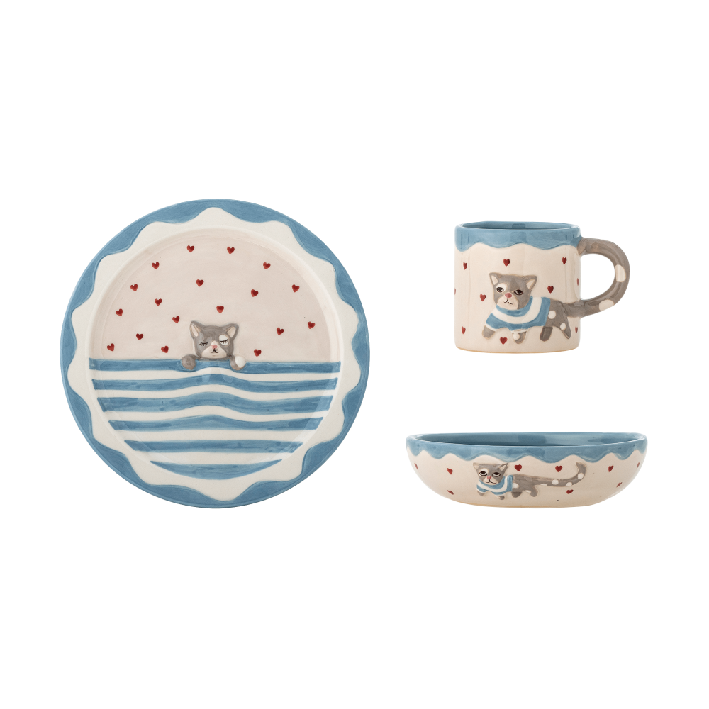Mille servisset, Katter, 3 delar
