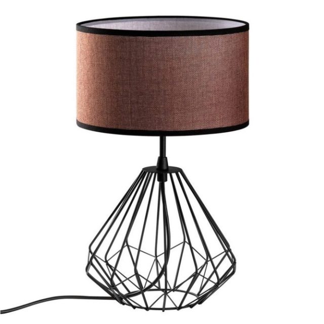 Bordslampa Almasi Damson / Svart