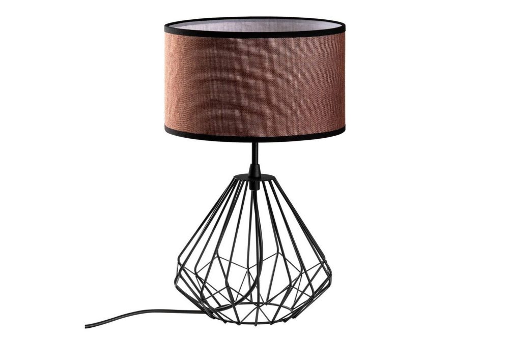 Bordslampa Almasi Damson / Svart
