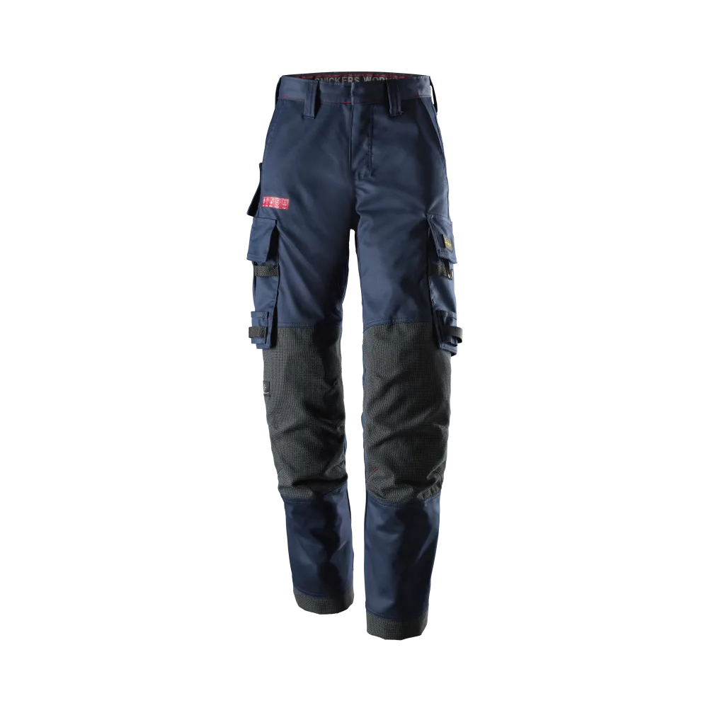 Snickers Workwear ProtecWork 6763 Arbetsbyxa marinblå, dam, stretch 52