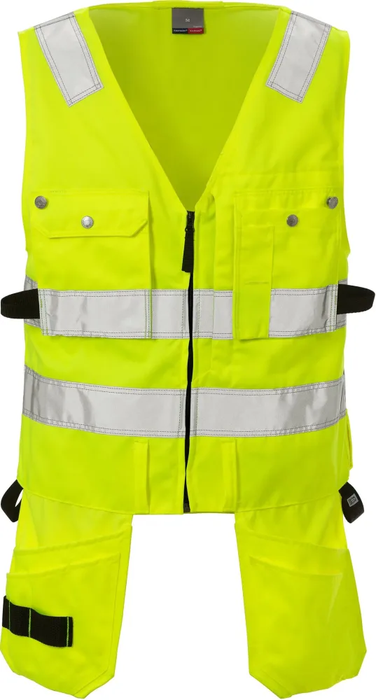 Fristads 5003 PLU Väst varselgul 2XL
