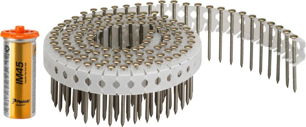 Paslode 142200 Tunnplåtspik 1000-pack + 1 BC, IM45GN GN 2,8 x 25 VFZ - Bild 2