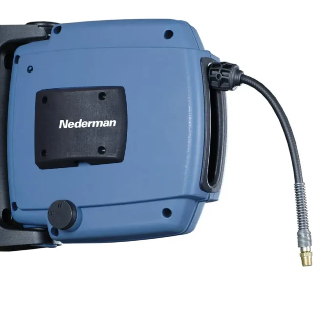 Nederman 30800420 Slangupprullare luft/vatten, 1.2 MPa Ø8 mm x 8 m
