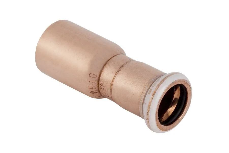 Geberit 1768124 Reducering pressmuff x slätände 22 x 35 mm - Bild 2
