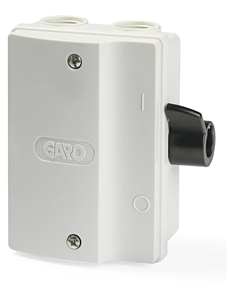 Garo SBG 416G Säkerhetsbrytare grå, 4-pol, 16 A