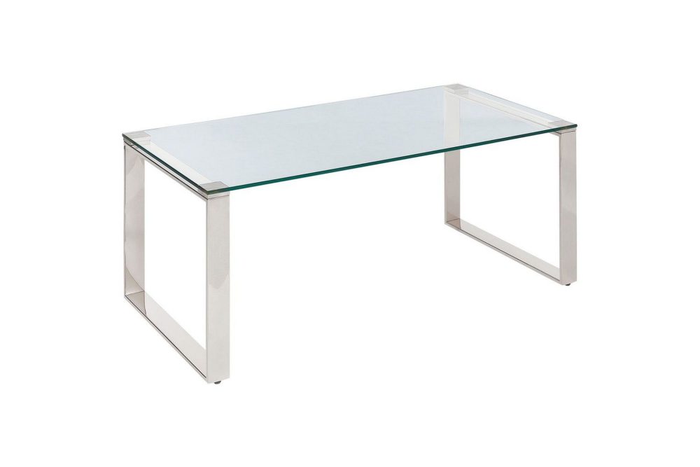 Soffbord Tilon Silver/Transparent