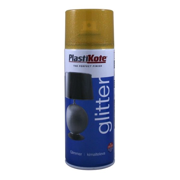 SPRAYFÄRG PLASTIKOTE GLITTERSILV PK 400ML