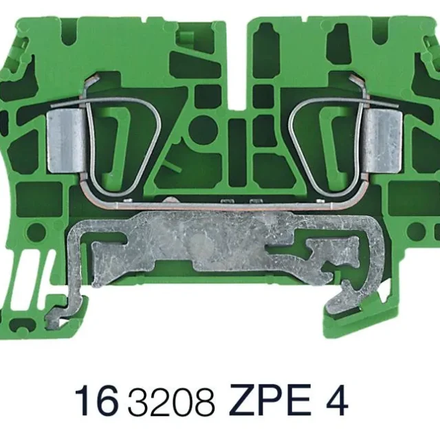 Weidmüller ZPE2,5/4AN Fjäderplint 4 klämpositioner