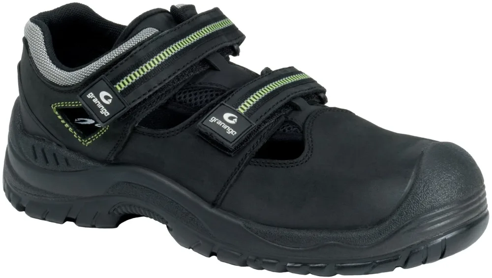 Graninge 7218 Skyddssandal S1P SRC, svart 45