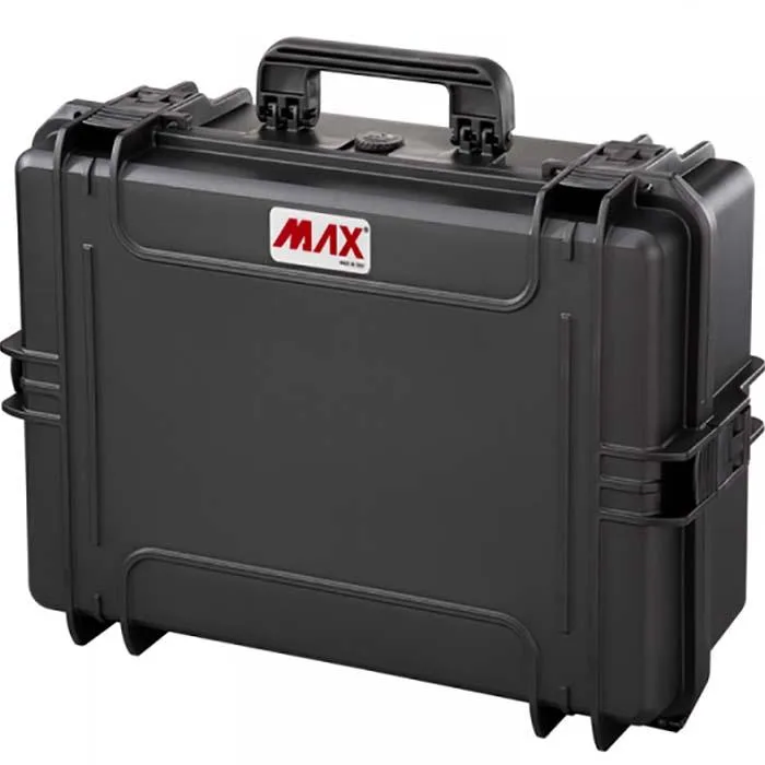 MAX cases MAX505STR Förvaringsväska vattentät, 33,95 liter med skum, hjul och handtag
