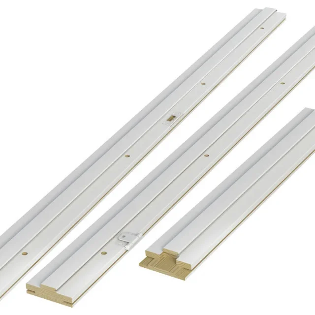 Swedoor Flex+Karm Dörrkarm för pardörr, utan tröskel, vit (S 0502-Y) 1313x1989 mm