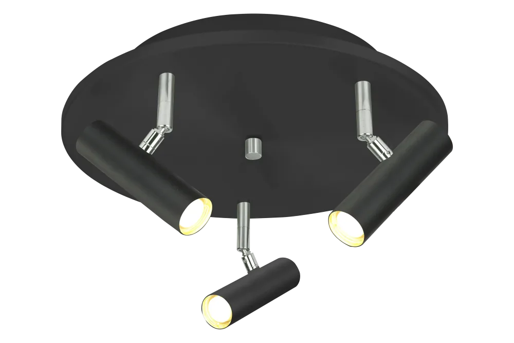 Aneta Lighting Artic 76009-25 Spotlight 3 x 6 W LED, 3000 K Matt mässing - Bild 2