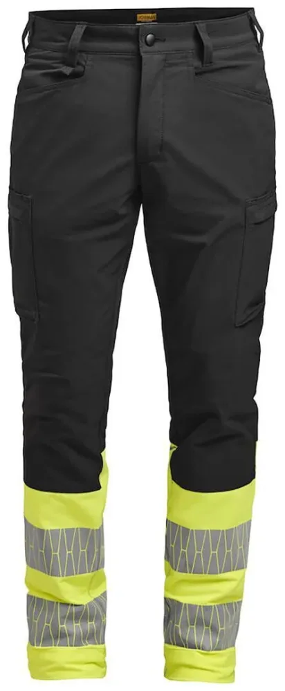 Jobman 2329 Servicebyxa gul, varsel D48