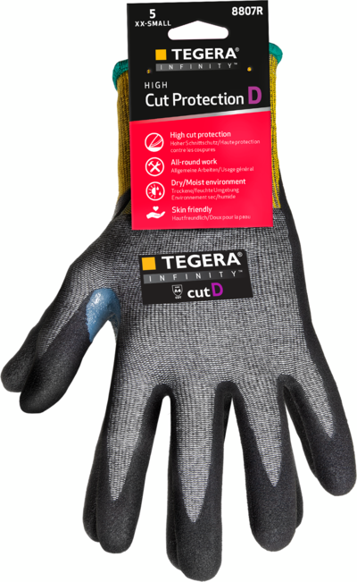 SKÄRSKYDDSHANDSKE TEGERA 8807R 7, INFINITY