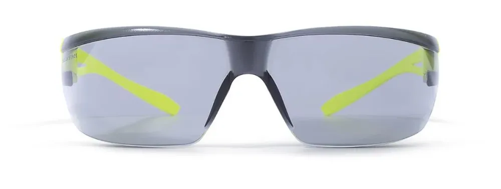 Zekler 36 Hi-Vis Skyddsglasögon grå lins, rep- och imskyddad Gula bågar - Bild 2