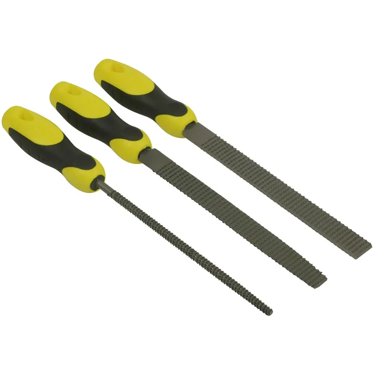 STANLEY 0-22-477 Filsats flat, halvrund, 3 delar
