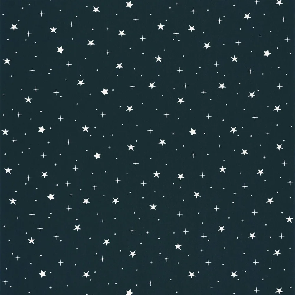 Our Planet Stars IN Your Eyes Bleu Nuit / Beige / Blanc Oup10192 Tapet | Stuvbutiken
