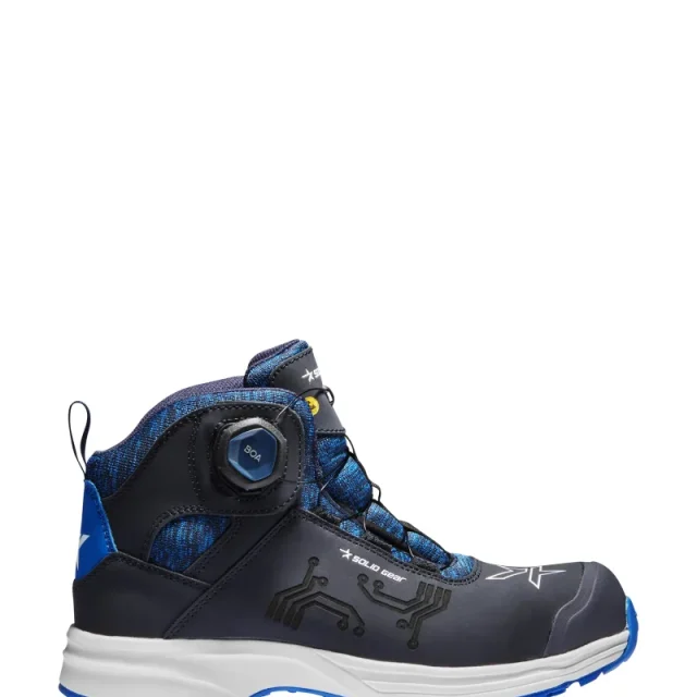 Solid Gear Nautilus Skyddskänga blå, S3, BOA, glasfiberhätta 39