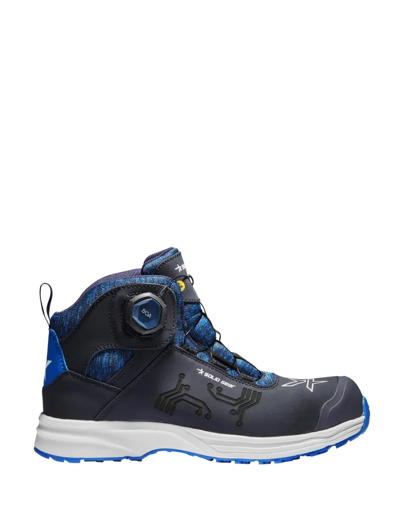 Solid Gear Nautilus Skyddskänga blå, S3, BOA, glasfiberhätta 39
