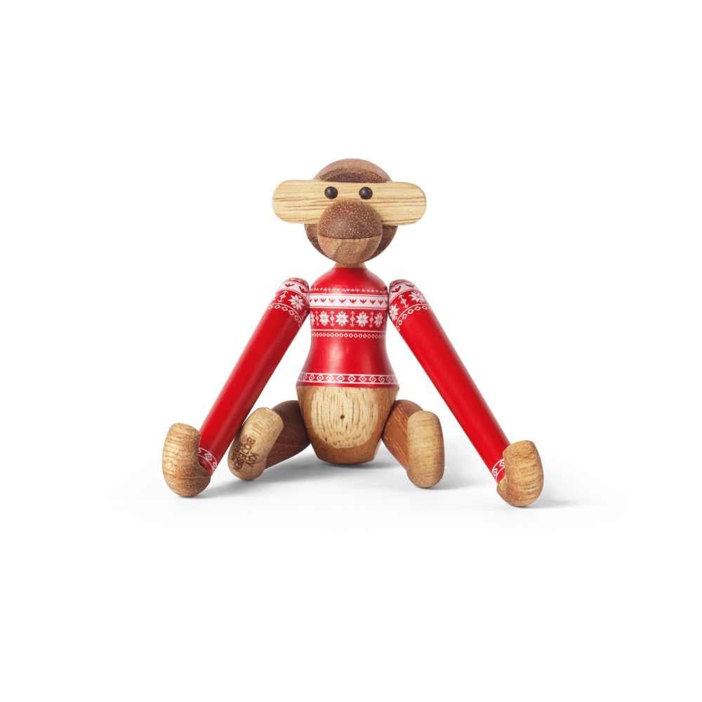Kay Bojesen apa mini Christmas Jumper 2024, Teak-Limba