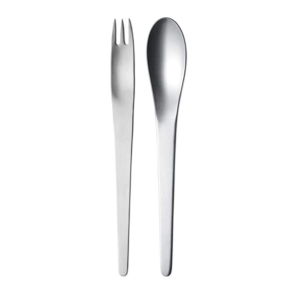 Arne Jacobsen salladsbestick, 2 delar