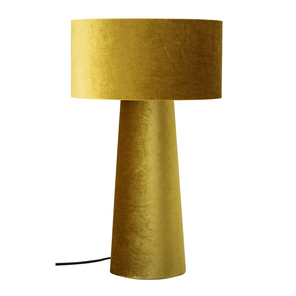 Bloomingville bordslampa polyester, Gul