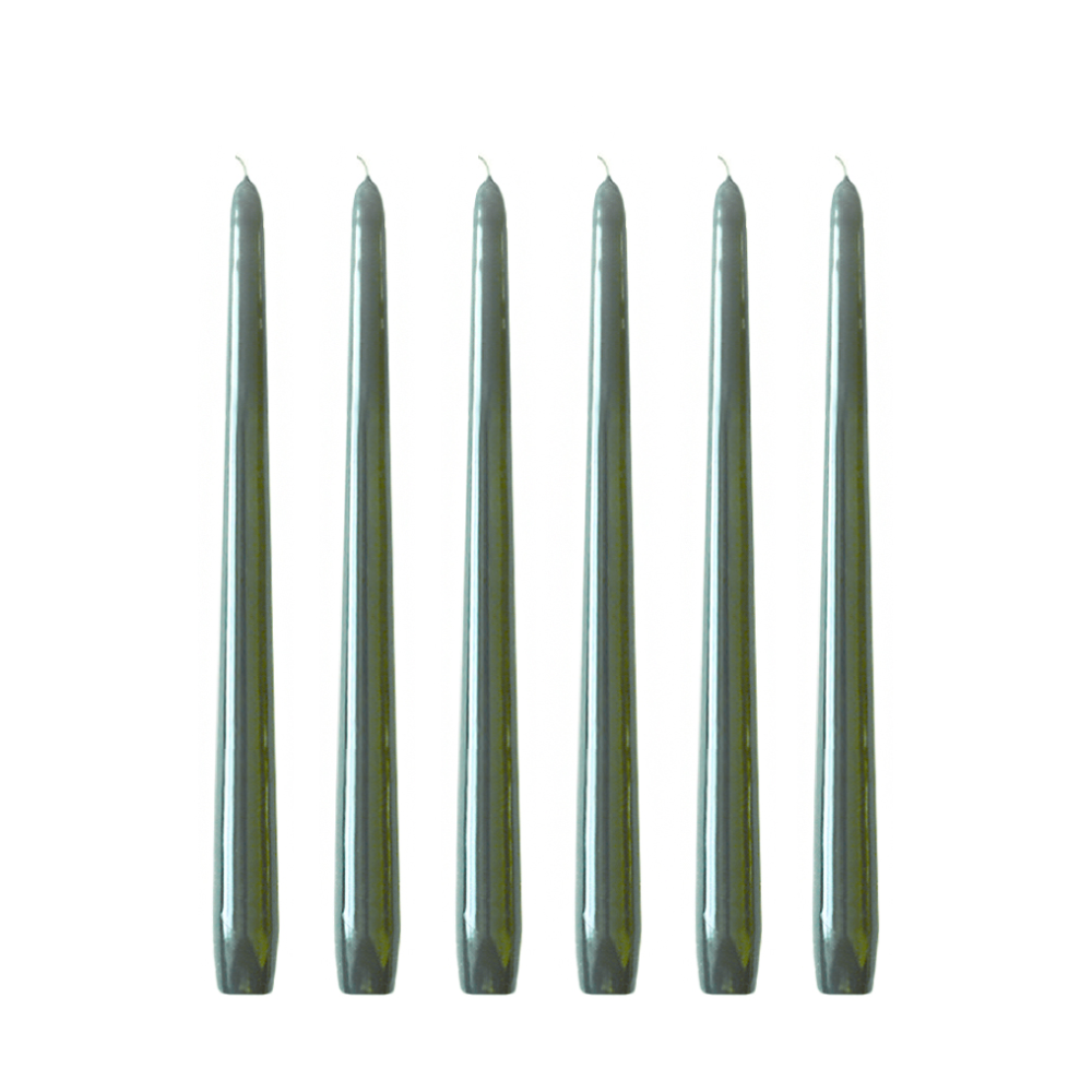 Herrgårdsljus 30 cm 6-pack, Antik grön