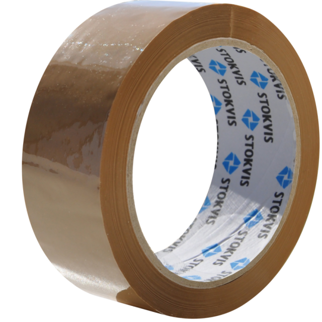 PACKTEJP PVC BRUN 50MMX66M 50MM X 66M