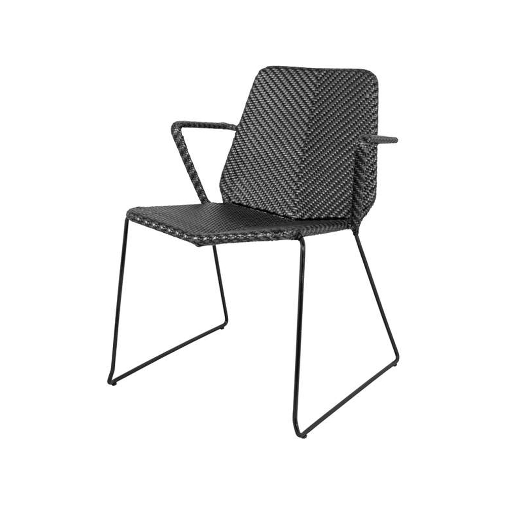 Vision karmstol, Black