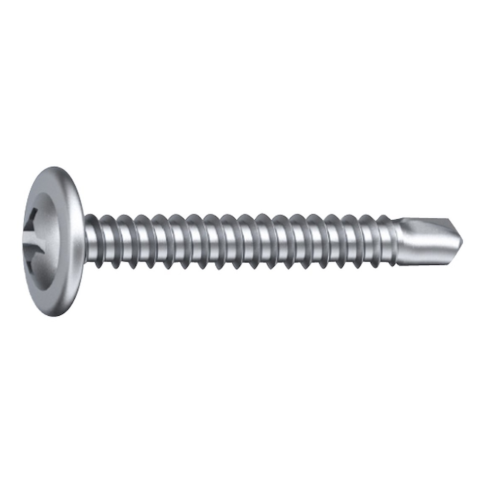 Montageskruv Med Borrspets 4,2x25mm C1 Blankförzinkad 500st Ejot 1549748