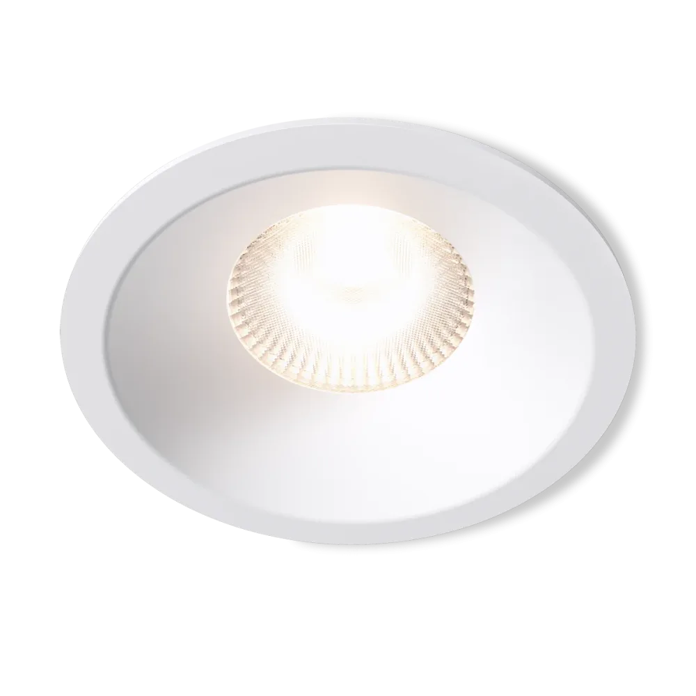 Plejd DWN-02 Downlight 6- pack, 8 W, 515 lm, 2200-4000 K Svart