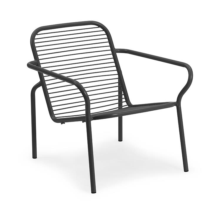Vig loungestol, Svart