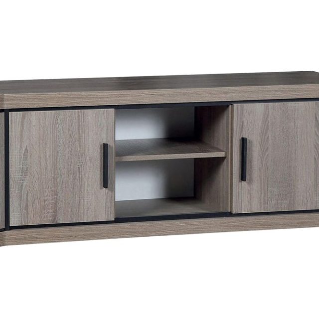 Dallas TV-bänk 137x43,5x53 cm LED-belysning