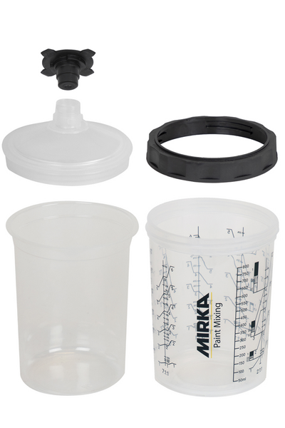 PAINT MIRKA CUP SYSTEM 850ML, FILTER LID 125µm 50/FRP