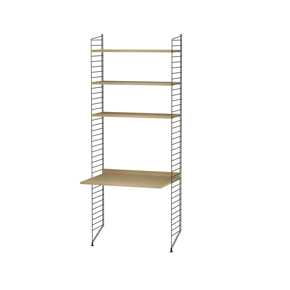 String barnrum ek & svart - Kombination C