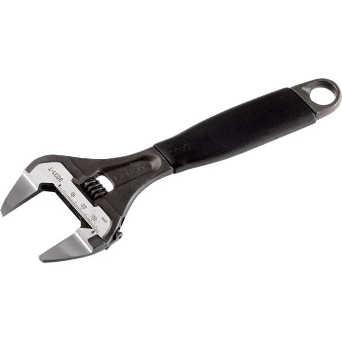 Bahco 9029-T Skiftnyckel svartoxiderad, extra stor gripvidd 170 mm - Bild 2