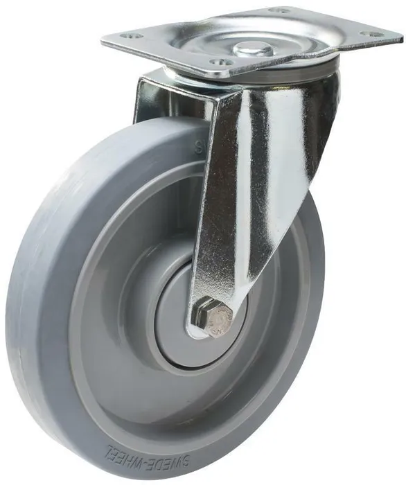 LÄNKHJUL 4P EL GRU/PA 100X36MM