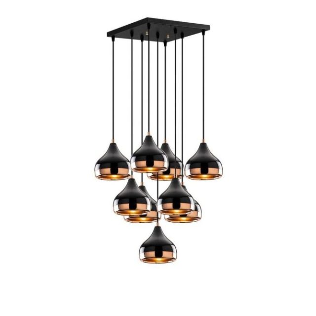 Taklampa Soodn Svart / Koppar