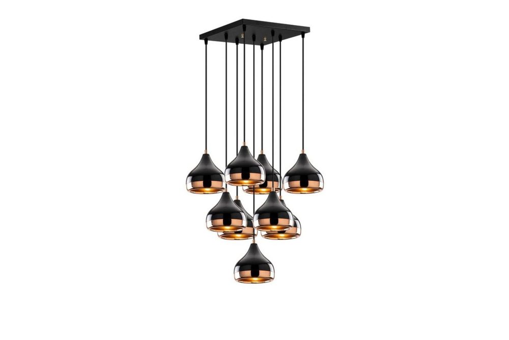 Taklampa Soodn Svart / Koppar