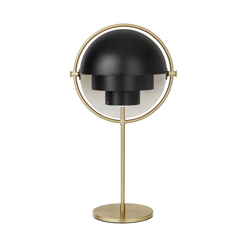 Multi-Lite bordslampa, Mässing-svart