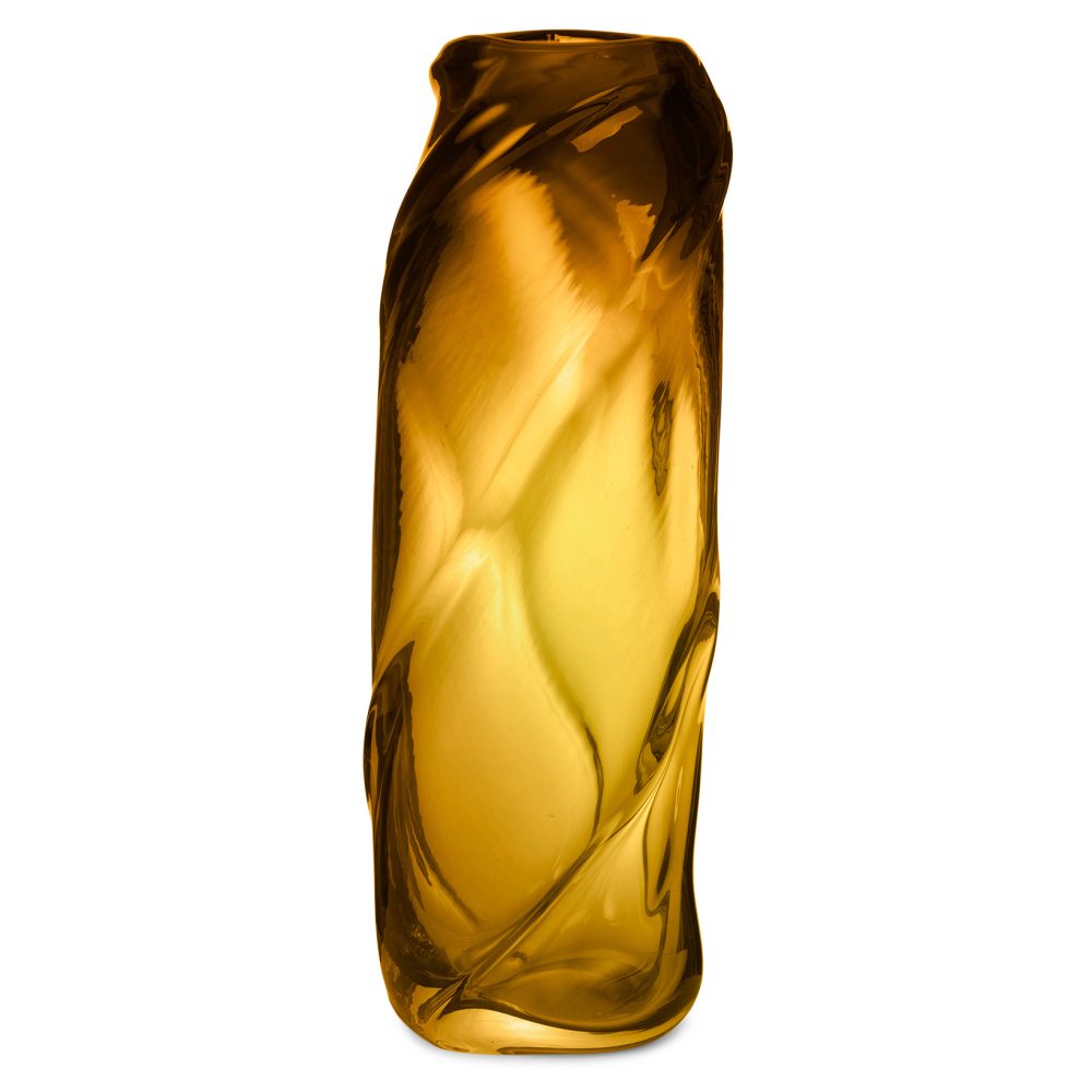 Water Swirl vas, Amber