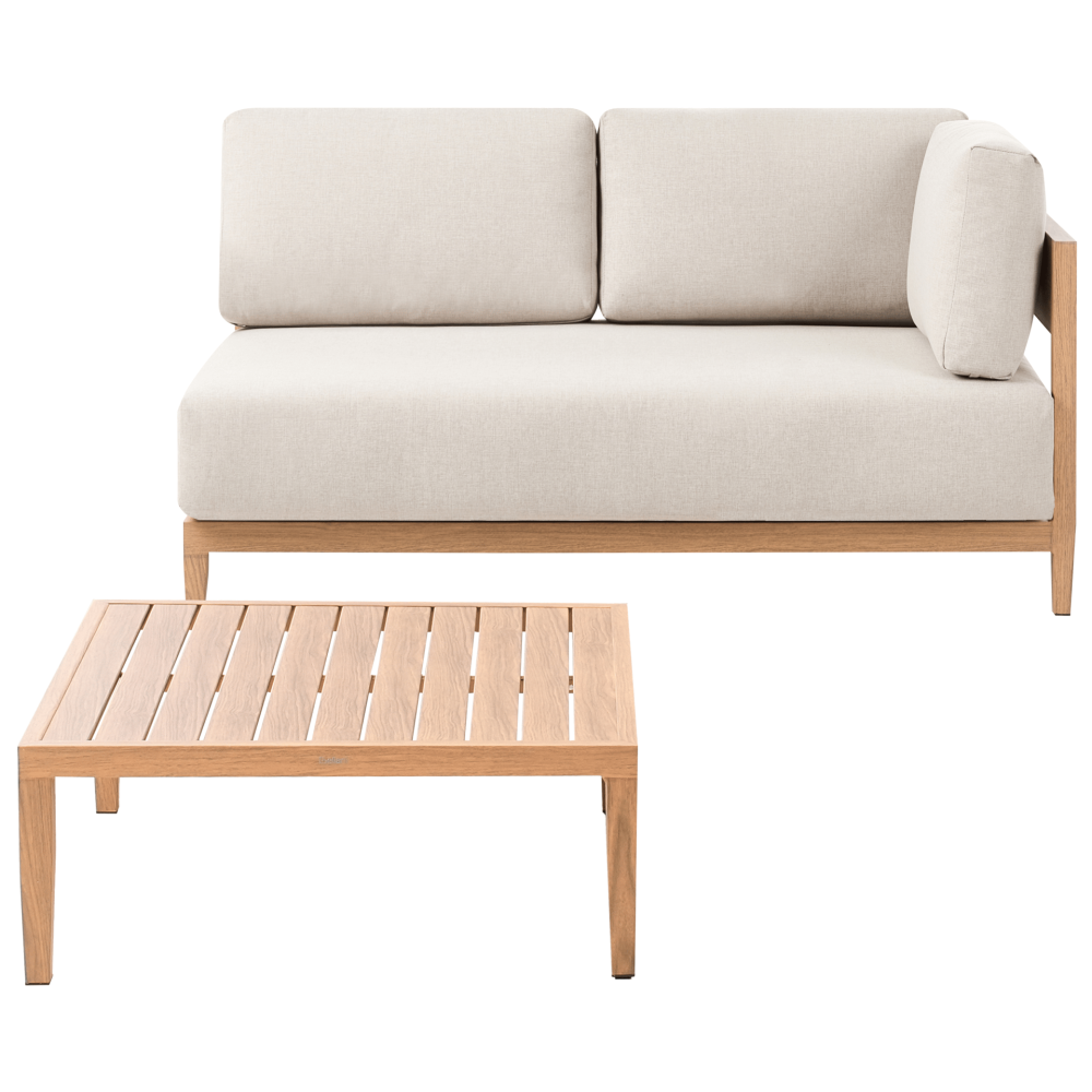 Soffa utomhus med Bord 2-Sits Sampieri