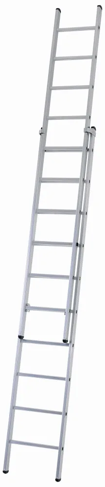 Zarges Everest 2E Utskjutsstege 2-delad 2x12 stegpinnar, längd 6 m