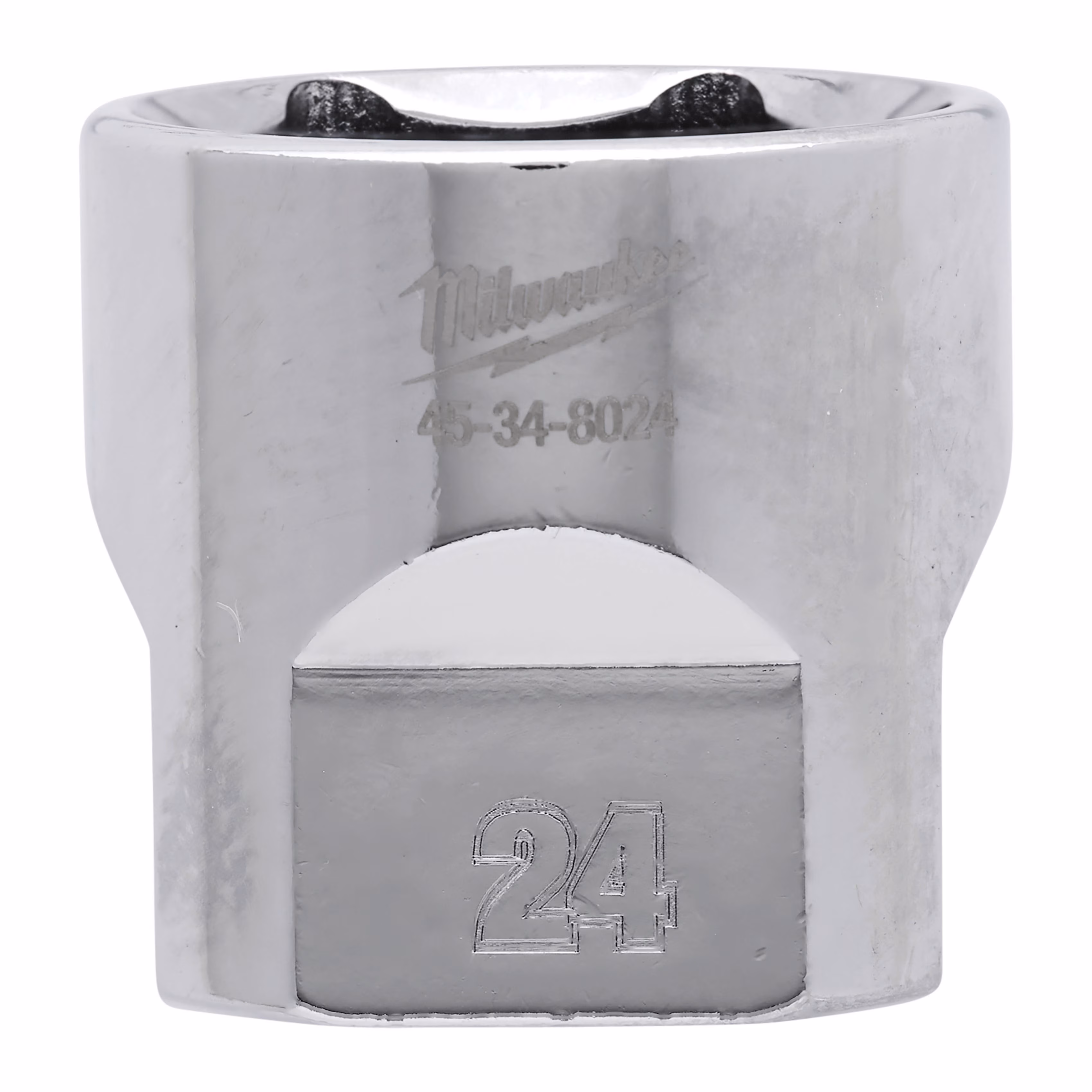 Kjøp Milwaukee Sekskantshylse med fire flate sider, 3/8", 24 mm
