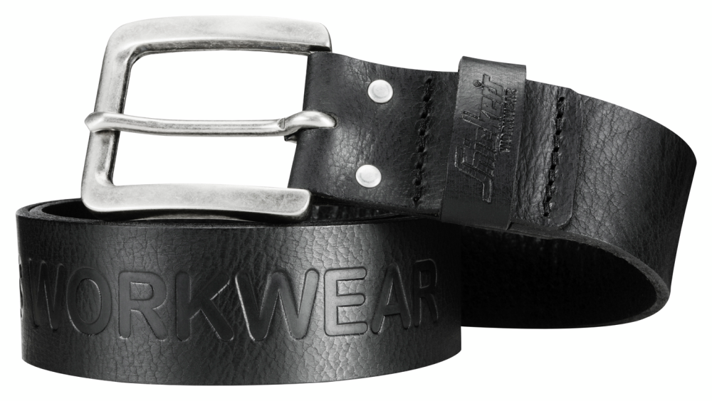 LÄDERBÄLTE SNICKERS WORKWEAR 9034 SVART XXL