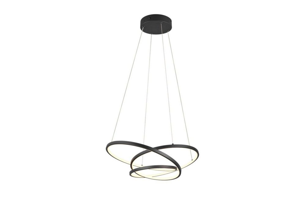 Pendel TRIO Darvin 64 cm, Mattsvart
