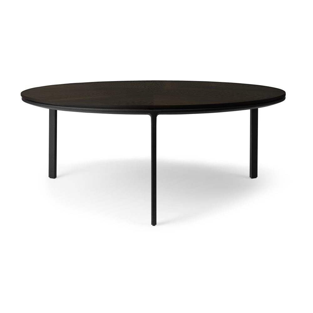 Vipp425 soffbord Ø90x35,5 cm, Dark oak veneer