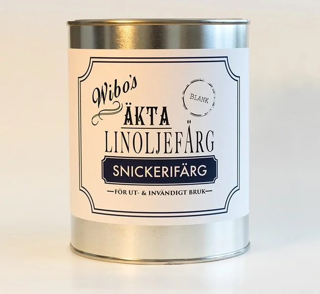 Linoljefärg Snickerifärg Blank Utomhus & Inomhus 1 L Valfri Kulör