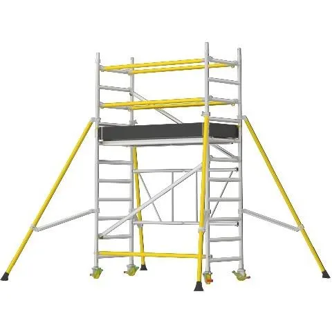 W.steps FT 750XR Hantverksställning med räcken 1,8 meter - Bild 2